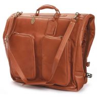 ClaireChase Claire Chase Classic Leather Garment Bag, Suitcase in Cafe