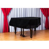 Clairevoire Grandeur: Premium Velvet Grand Piano Cover [CX5] | Handcrafted | Luxury-grade Velvet | Anti-scratch/blemish/dust | Gentle Climate Protection | For Yamaha, Steinway, Kaw
