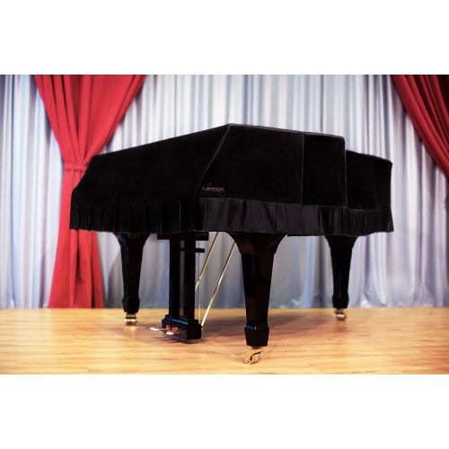  Clairevoire Grandeur: Premium Velvet Grand Piano Cover [CX5] | Handcrafted | Luxury-grade Velvet | Anti-scratch/blemish/dust | Gentle Climate Protection | For Yamaha, Steinway, Kaw