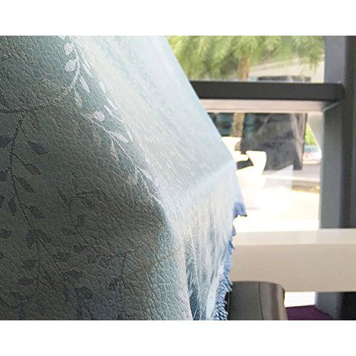  Clairevoire Upright Piano Dust Cover for standard vertical pianos [Arctic Blue] | Handcrafted with luxurious & durable fabric | Universal minimalist design fits most piano sizes