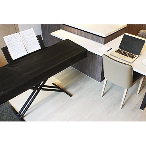  [아마존베스트]Yamaha P515 Digital Piano Cover by Clairevoire [Leatherette] | Fitted Bookstand Opening | Easy Access Side Foldovers | Double Layered & WATERPROOF | 52.6 in x 14.8 in