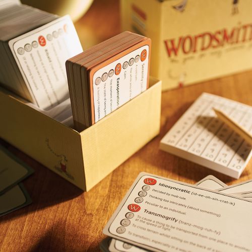  CLARENDON GAMES Wordsmithery Game - Party Quiz Word Definition Game - 2 Players