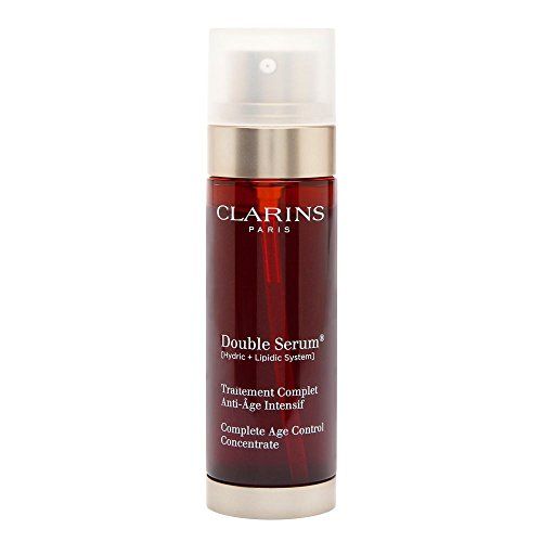  Clarins Complete Age Control Concentrate Double Serum for Unisex, 1.6 Ounce