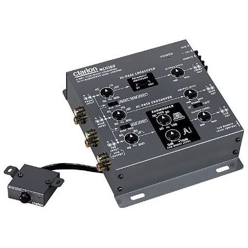  Clarion MCD360 3-Way Electronic Crossover