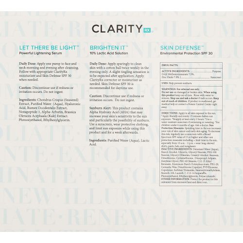  ClarityRx Power Brightening Kit (packaging may vary)