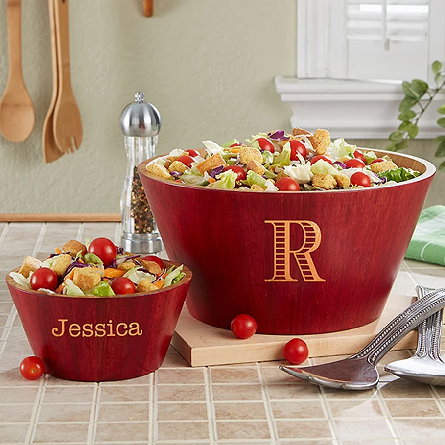  Classic Celebrations Large Bamboo Serving Bowl