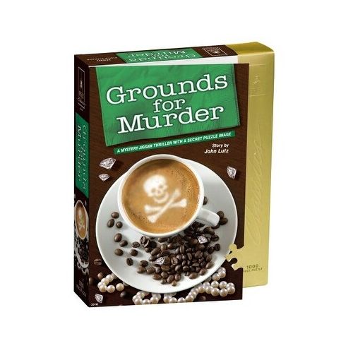  Classic Mystery Jigsaw Puzzle - Grounds for Murder by Bepuzzled