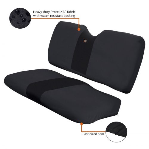  Classic Accessories QuadGear UTV Bench Seat Cover, Black