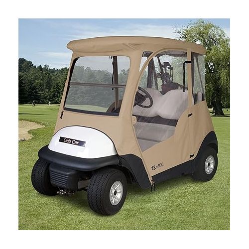  Classic Accessories Fairway 2-Person Club Car Precedent Golf Cart Enclosure