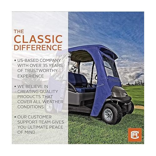  Classic Accessories Fairway Golf Cart Quick Fit Cover