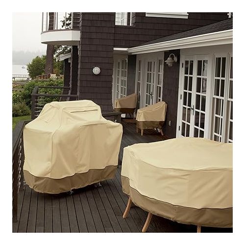  Classic Accessories Veranda Water-Resistant 60 Inch Ping Pong Table Cover, outdoor ping pong table cover