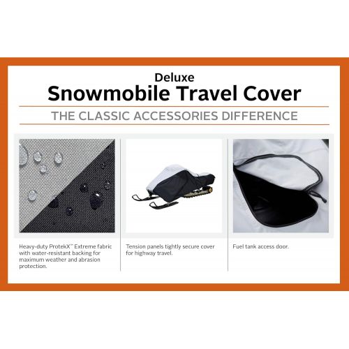  [아마존베스트]Classic Accessories SledGear Deluxe Snowmobile Travel Cover, Large