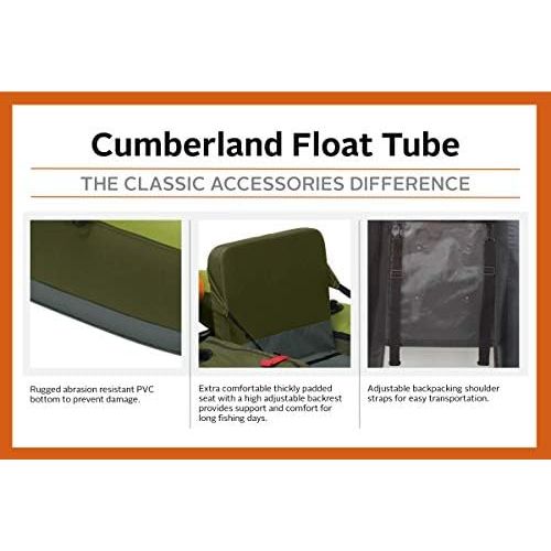  [아마존베스트]Classic Accessories Cumberland Inflatable Fishing Float Tube