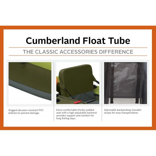  [아마존베스트]Classic Accessories Cumberland Inflatable Fishing Float Tube