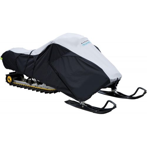  [아마존베스트]Classic Accessories 71837 SledGear Deluxe Snowmobile Travel Cover, Large,Black,Snowmobiles 101 - 118 L