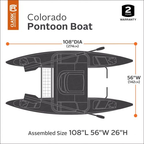  Classic Accessories Colorado Pontoon Boat