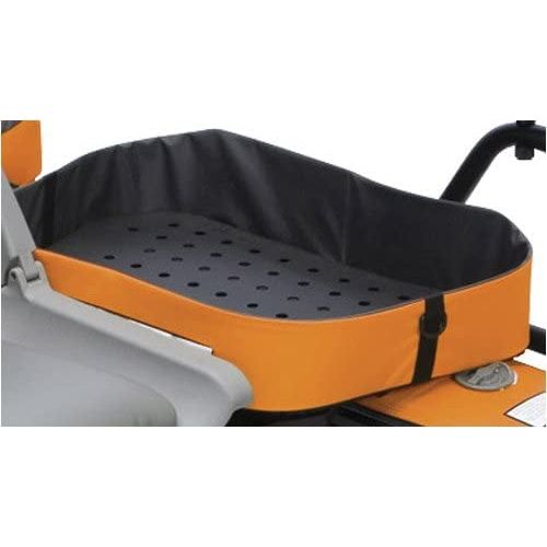  Classic Accessories Colorado XT Inflatable Pontoon Boat With Transport Wheel & Motor Mount - Pumpkin