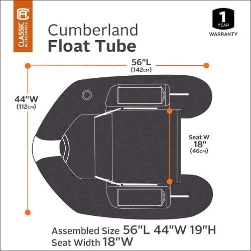  Classic Accessories Cumberland Inflatable Fishing Float Tube