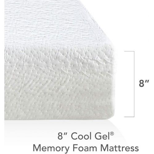  Classic Brands Cool Gel Ventilated Gel Memory Foam 8-Inch Mattress, California King