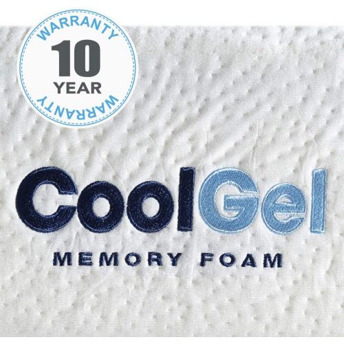  Classic Brands Cool Gel Ventilated Gel Memory Foam 8-Inch Mattress, California King