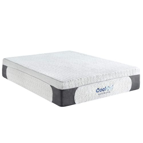  Classic Brands Cool Gel 1.0 Ultimate Gel Memory Foam 14-Inch Mattress with BONUS 2 Pillows, California King