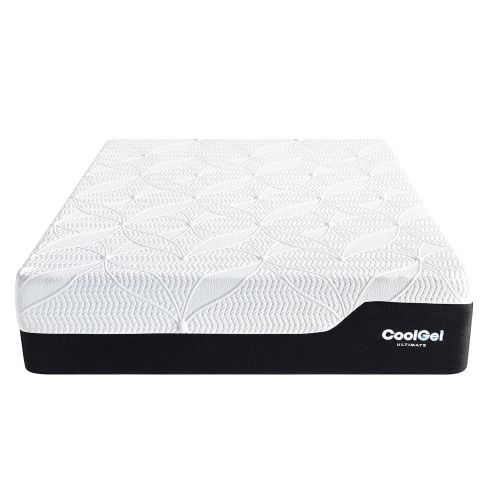  Classic Brands Cool Gel 2.0 Ultimate Gel Memory Foam 14-Inch Mattress with BONUS 2 Pillows, Queen