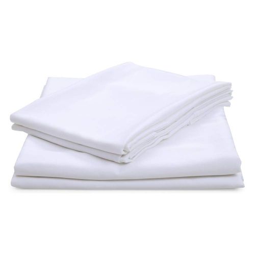  Classic Brands Luxury White Sheet Set, Multiple Sizes, Full