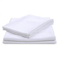 Classic Brands Luxury White Sheet Set, Multiple Sizes, Twin