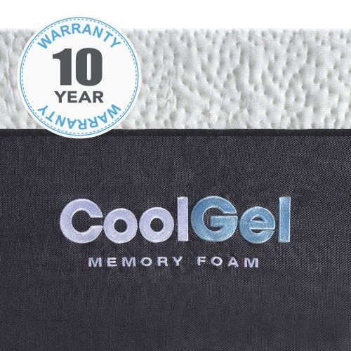  Classic Brands Cool Gel and Ventilated Memory Foam 12-Inch Mattress, CertiPUR-US Certified, King