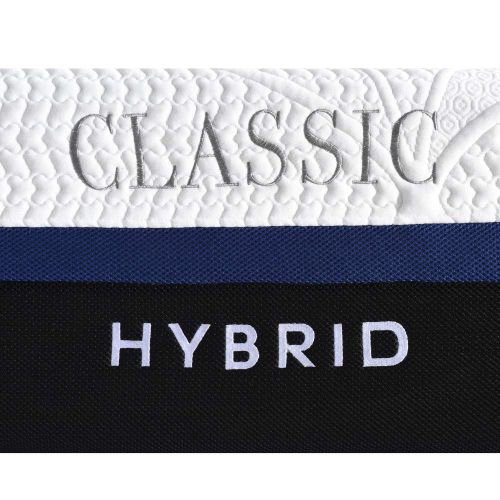  Classic Brands Sutton Cool Gel Memory Foam and Innerspring Hybrid 12-Inch Mattress, Full