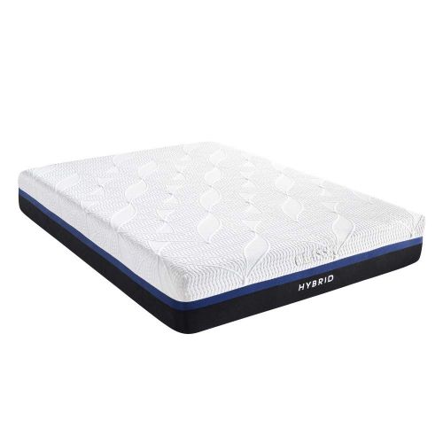  Classic Brands Sutton Cool Gel Memory Foam and Innerspring Hybrid 12-Inch Mattress, King