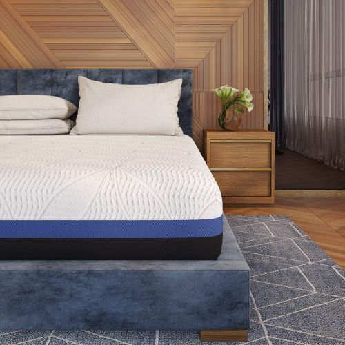  Classic Brands Sutton Cool Gel Memory Foam and Innerspring Hybrid 12-Inch Mattress, King