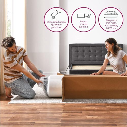  Classic Brands 4.5-Inch Memory Foam Replacement Mattress for Sleeper Sofa Bed Twin