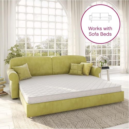  Classic Brands 4.5-Inch Memory Foam Replacement Mattress for Sleeper Sofa Bed Twin