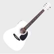 [아마존베스트]Classic Cantabile WS-10WH-CE Acoustic Guitar White with Pickup
