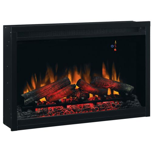  Classic Flame ClassicFlame 36EB110-GRT 36 Traditional Built-in Electric Fireplace Insert, 120 volt