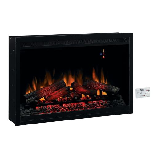  Classic Flame ClassicFlame 36EB110-GRT 36 Traditional Built-in Electric Fireplace Insert, 120 volt