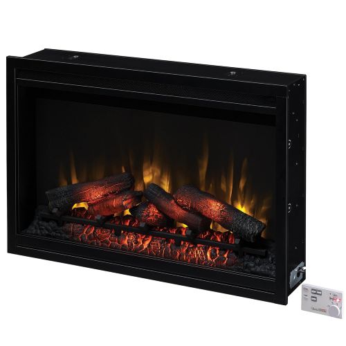  Classic Flame ClassicFlame 36EB110-GRT 36 Traditional Built-in Electric Fireplace Insert, 120 volt