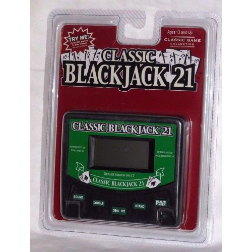  [아마존베스트]3 in 1 Gambling Handheld Video Game Pack - Solitaire Handheld Game - Blackjack Handheld Game - Poker Handheld Game