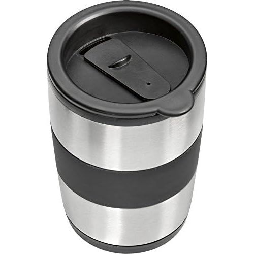  Clatronic Ein Tassen Kaffeemaschine (Ein Personen Kaffeeautomat inklusive Keramik Becher, rutschfeste Abstellflache, Permanent Nylon Filter)