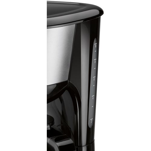  Clatronic KA 3575 Kaffeemaschine, fuer 8-10 Tassen Kaffee (ca. 1,25 Liter), 1000 Watt, Edelstahleinlage, Nachtropfsicherung