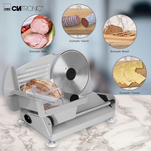  Clatronic Stainless Steel Slicer Dicing Tool Cutter Bread Machine (Energy Efficient)150Watt + Cutting Thickness 15mm)