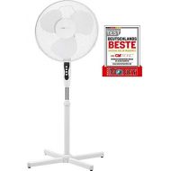 [아마존베스트]Clatronic VL 3603 S Standventilator 40 cm Durchmesser, oszillierend, 3 Geschwindigkeitsstufen, Neigungswinkel verstellbar, Weiss