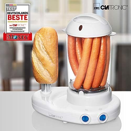  Clatronic HDM 3420 EK Hot-Dog-Maker inklusiv Eierkocher , 380W