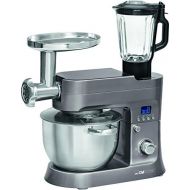 [아마존베스트]Clatronic KM 3674 263811 4 in 1 Kuechen-Knetmaschine, LCD-Display, 1200 W Titan