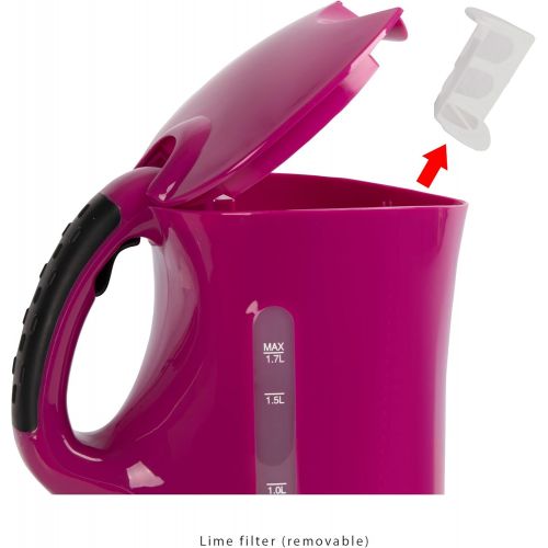  Visit the Clatronic Store Clatronic WK 3445 Electrical Kettle, blackberry