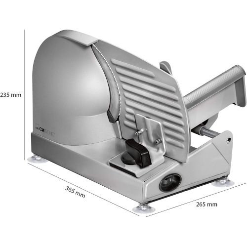  [아마존베스트]Clatronic Stainless Steel Slicer Dicing Tool Cutter Bread Machine (Energy Efficient)150Watt + Cutting Thickness 15mm)