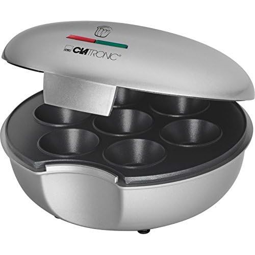  [아마존베스트]Clatronic Cupcake Maker CUPE Cakes for 7Cupcakes Cupcakes Muffin Muffin Bakers (Economical 900Watt Indicator Lights Iron Non-stick Coating Diameter 4.5cm)