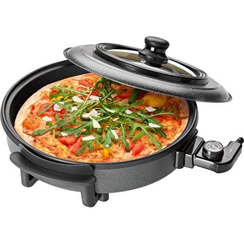  [아마존베스트]Clatronic PP 3402 Party Pan for Cooking, Frying, Steaming, Defrosting and Warming 1500 Watt