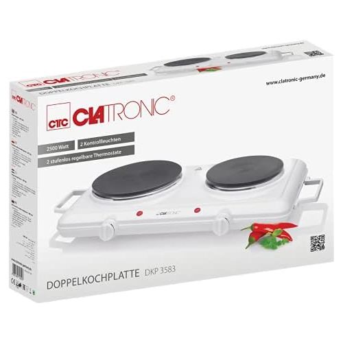  [아마존베스트]Clatronic DKP 3583 Double Cooking Plate
